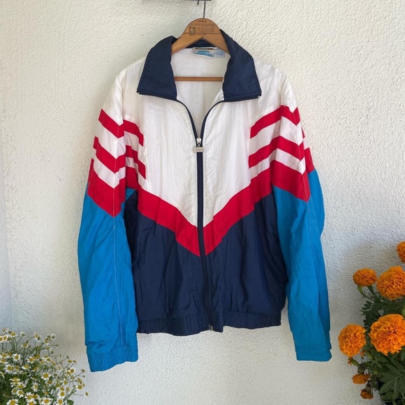 Jimmy Connors Jackets & Coats Vintage 8s Jimmy Connors Wind Breaker